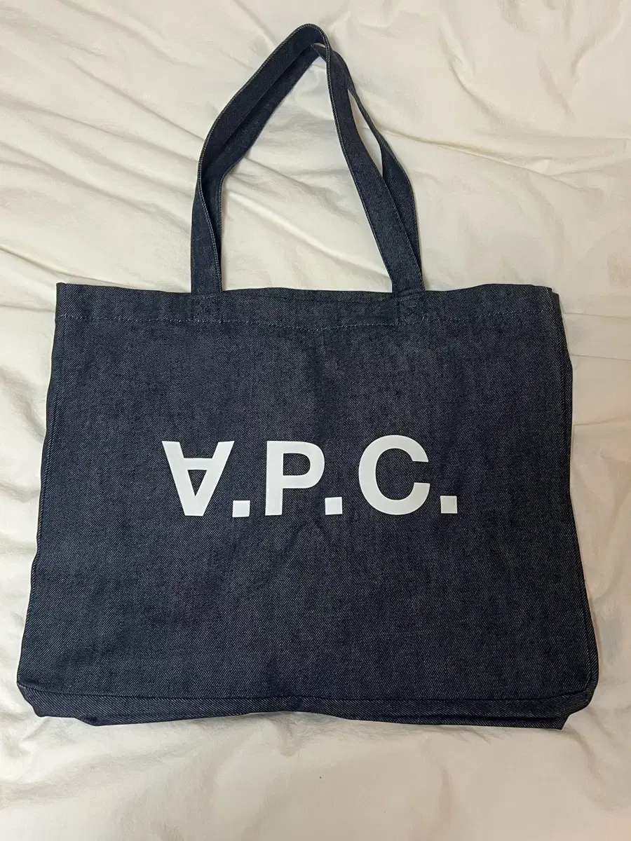 A.P.C 데님 토드백